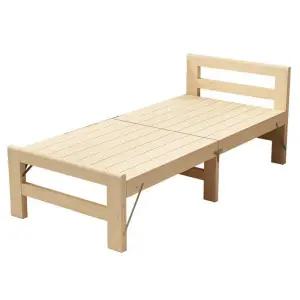 접이식 침대 프레임 마루 이동식 원목 평상형 평상 2m