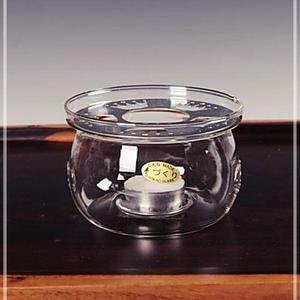 [2개구성] 치카오 다도 워머 구 S 온도유지 스텐 양초 유리 LW079A98