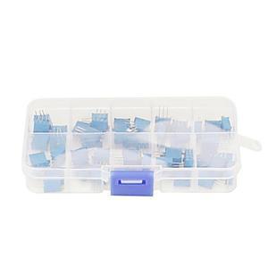 [2개구성] 티앤디시스템 세트 10종 32 50PCS 1 트리머 저항 레지스터 아두이노 가변 LW8F0FDD