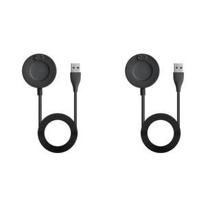 Garmin tinct 2 2S 2X Venu 3 plus Sq USB 스마트워치 충전기용 교체용 2팩