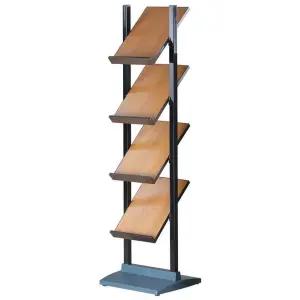 리플렛꽂이 스탠드 팜플렛 신문 꽂이 잡지 선반 거치대