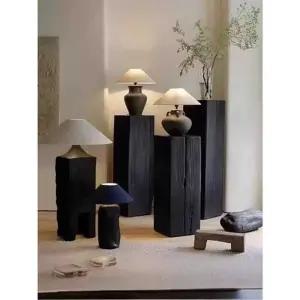 원목 디스플레이 박스 오브제 전시다이 전시대