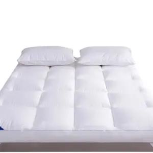 킹사이즈 토퍼 호텔 두꺼운 바닥용 매트 포근한 침대