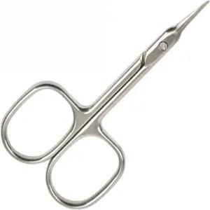 큐티클 가위 손톱 눈썹 속눈썹 트림 및 건성 피부용 다용도 미용 (커브 팁)