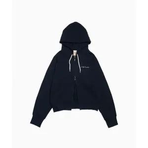 HELLO SUNRISE HS Sweat Zip-Up Hoodie (W)_Navy