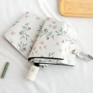 여름용 차광 자동 3단 접이식 양산 우산 UV 차단 양우산