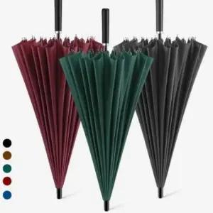 대형 자동 골프 우산 튼튼한 무지 산행용 VIP 의전 장우산 24K 외출용