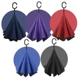 리버스 자동 역방향 스탠딩 우산 반전형