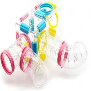 94개의 DIY 햄스터 터널 및 놀이터 모듈 마우스 기타 작은 동물을 위한 튜브 하우스 플랫폼 운동