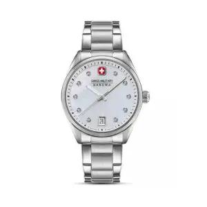 스위스밀리터리하노와 SMWLH0005001 여성 메탈 시계