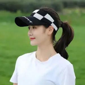 [패션] 니트 모자 여성 캡 썬캡 바캉스 골프