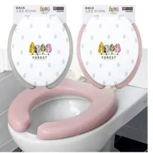 화장실변기커버 변기 앞트임 메모리폼 방석 커버 U형 좌변기 쿠션 시트