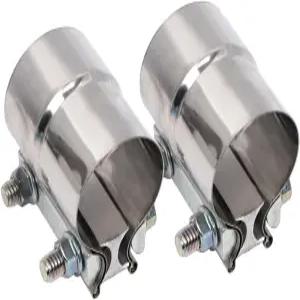 엘리페센터 2인치 배기 클램프 OD에서 스테인리스 스틸 ID 위한 밴드 파이프를 클램핑하기 랩 조인트