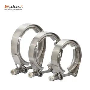 직각클램프 클럼프 크램프 304 스틸 15~45인치 51 63 76mm V 밴드 클램프 터보 배기 파이프 커넥터 V밴드