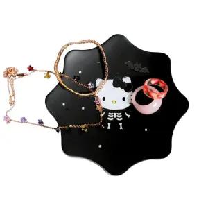 Sanrio 헬로 키티 해골 할로윈 야광 장신구 트레이 주얼리 접시 (공식 라이선스 제품) Franco Collectibles