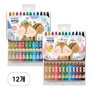 모나미 모니주 색연필 12색 (샤프식) X 12개세트
