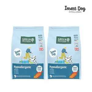 인섹트도그 강아지사료 빅 3kg 2개