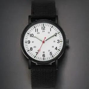 슬림 나토 밴드 저소음 손목 시계 기념품 학생 시험 WFG1W3E