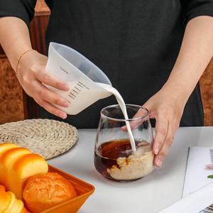실리콘 측정 컵 베이킹 도구 DIY 수제 고온 방지 다중 사양 500ML 스케일