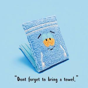 수건 천으로 놓은 애니메이션 패션 지갑 디자이너 맞춤형 ID 카드 홀더