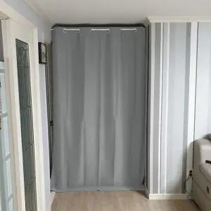 현관커튼 분리 커튼 현관 거실용 암막커튼 중문커튼 중문 큰창