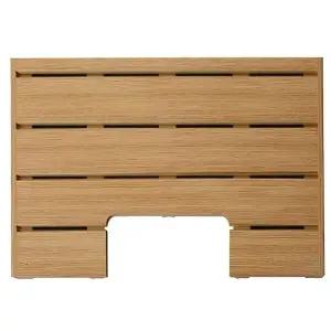 쿠션매트 홈있는 욕실 화장실 나무 발판 우드 매트 중형 발매트 사무실 입구 바닥 도어