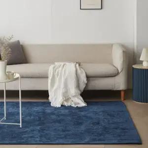 카페트 포근 방수러그 딥블루 150x200 방수바디필로우
