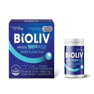 유쎌몰 100억 유산균 (120MG X 30캡슐) 프로바이오틱스 여성유산균