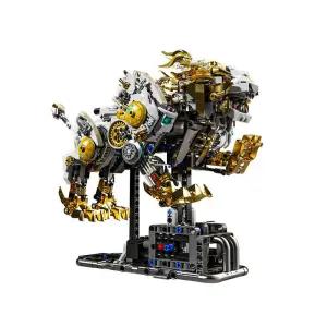 동물 기계 사자 블록 장난감 조립 DIY 모델 선물