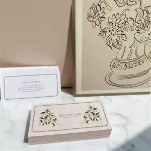 답례 봉투 50매 결혼식 돌잔치 회갑연 감사 용돈 예단 편지 세트 속지포함