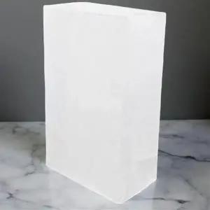 실속 각대 봉투 무표백 종이 베이커리 간식 포장 화이트 200개입