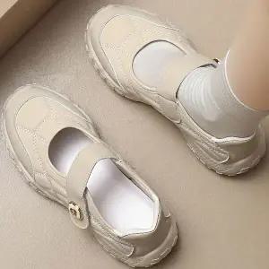 더힐슈즈 찍찍이 메리제인 여성여자 운동화 슬립온 스니커즈 5cm sjlux-6530