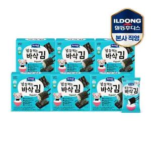 [일동후디스]아이얌 밥 잘 먹는 바삭 김(1.5g x 10봉) 6개