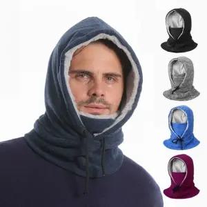 라이딩후드 마스크 겨울 기모 후드 워머