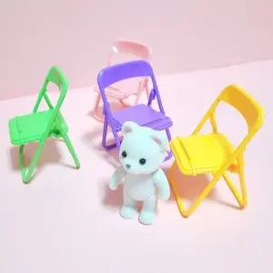 접이식 의자 미니 거치대 휴대폰 무선 이어폰