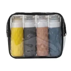 ( )기내용 가방 소형 여행용 공병 4p 파우치 포함