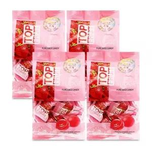 쿠위 낱개포장 젤리 딸기맛 4봉 과일젤리 탕비실간식