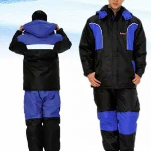 라이더 해상 작업용 방수 방한 작업복 블랙 3XL