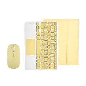 [셀러에이드]7세대 터치 패드 키보드 케이스 마우스 세트