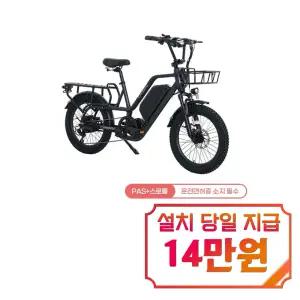 [레이윙] 캐리 전기자전거 CARRY_20A (팬텀블랙) / CARRY_20A_BK