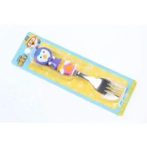 [오너클랜]BS 뽀로로 입체핸들포크 3기 유아용포크 캐릭터식기