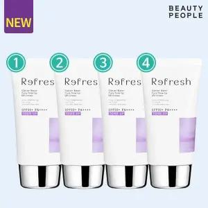 [신세계라이브쇼핑]철벽녀 리프레쉬 퓨어 톤업 선크림 4개패키지