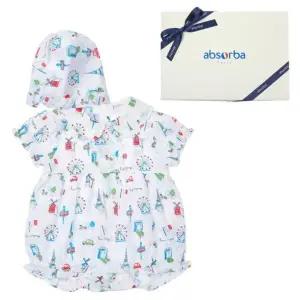 [갤러리아] (압소바출산,백일,귀여운유아복,우주복)르미디우주복(보넷)(A13-22307)