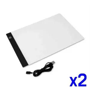 [알티피아]TBZ 3단계 밝기조절 LED 드로잉 패널 x2개 led라이트박스