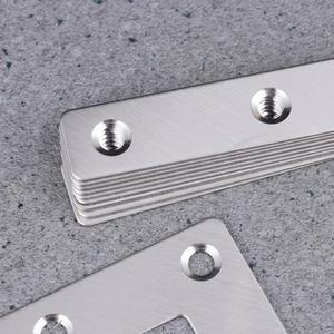 10 PCS 플랫 코너 브레이스 스틸 브래킷 선반 스테인레스 인치 97 15 36 헤비 지지대 50 60 80MM 듀티