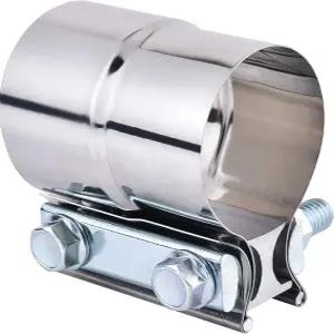 ZFBB25 랩 조인트 밴드 클램프 배기 파이프 수리 부품 스테인리스 스틸