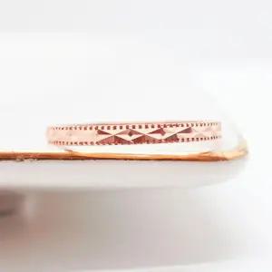 14k 빗살 컷팅 반지