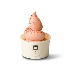 (백미당) 딸기 아이스크림(컵)