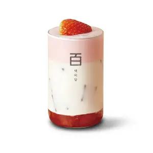 (백미당) 딸기 크림 라떼