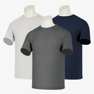 무지 기능성 드라이쿨 반팔 라운드 쿨론 티셔츠 쿨티 흰티 남녀공용